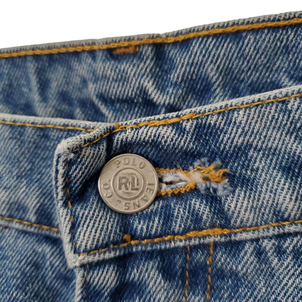 Polo Jeans Company Ralph Lauren Mens Sz 36x30 Jeans Denim Relaxed Hi Rise 35X29 - Picture 10 of 11